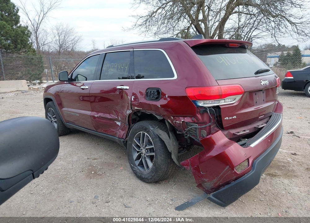 2017 JEEP GRAND CHEROKEE LIMITED 4X4 VIN: 1C4RJFBGXHC715038