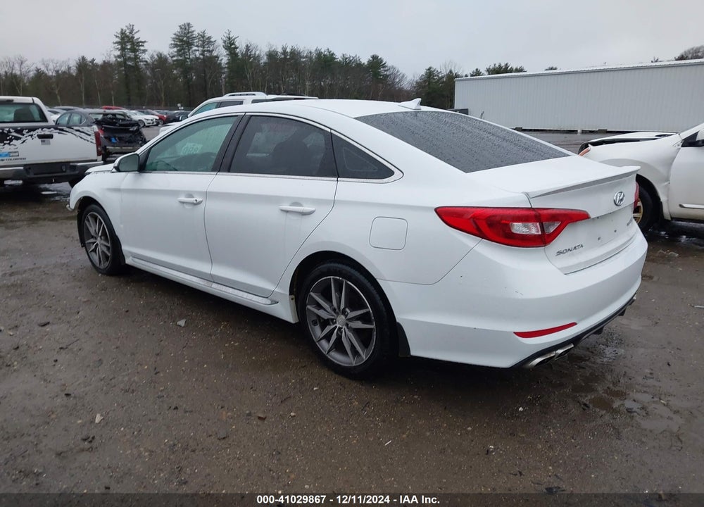 2017 HYUNDAI SONATA SPORT 2.0T VIN: 5NPE34AB0HH450346
