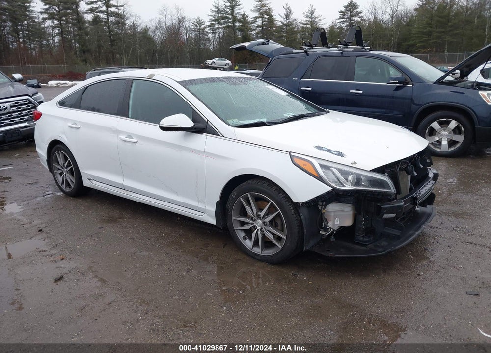 2017 HYUNDAI SONATA SPORT 2.0T VIN: 5NPE34AB0HH450346