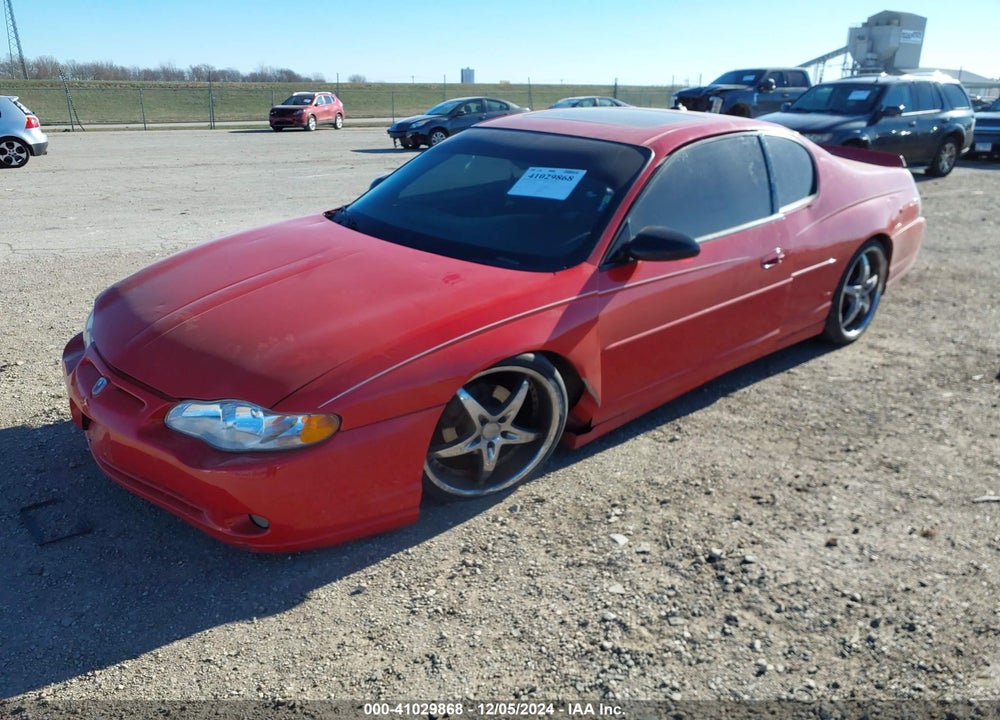 2004 CHEVROLET MONTE CARLO VIN: 2G1WX12K649294292