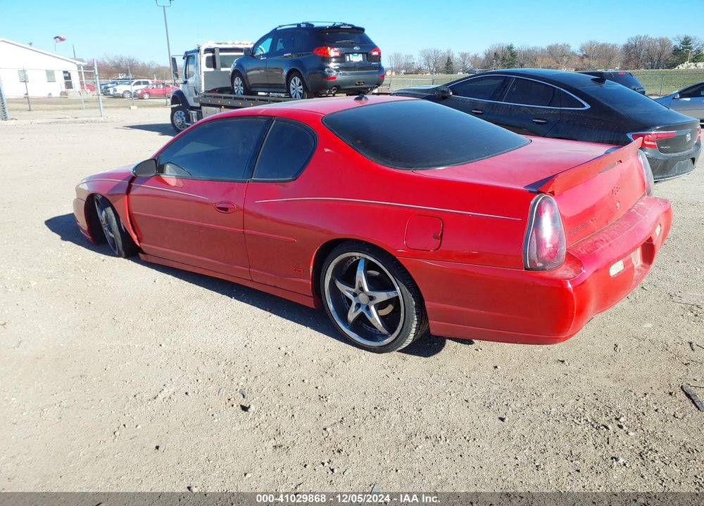 2004 CHEVROLET MONTE CARLO VIN: 2G1WX12K649294292