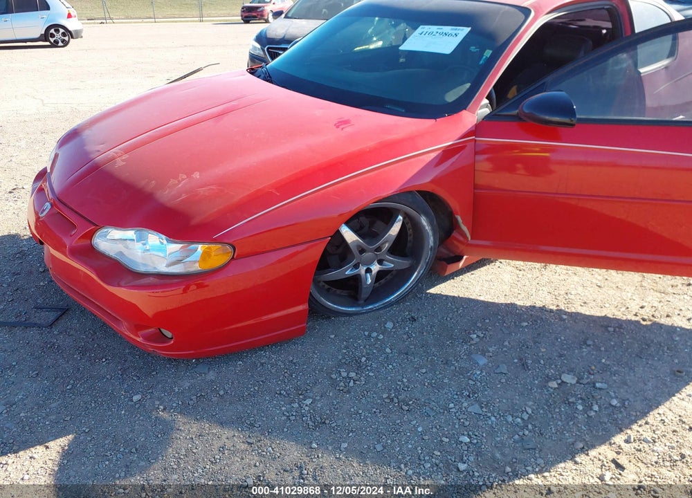 2004 CHEVROLET MONTE CARLO VIN: 2G1WX12K649294292
