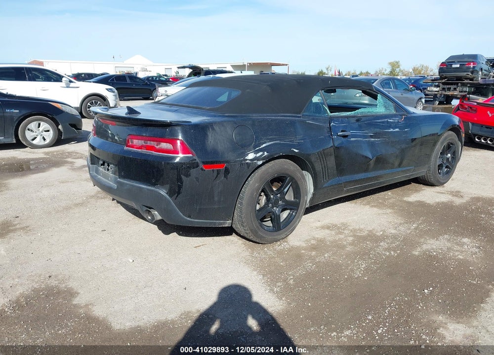 2015 CHEVROLET CAMARO 2LT VIN: 2G1FF3D31F9289525