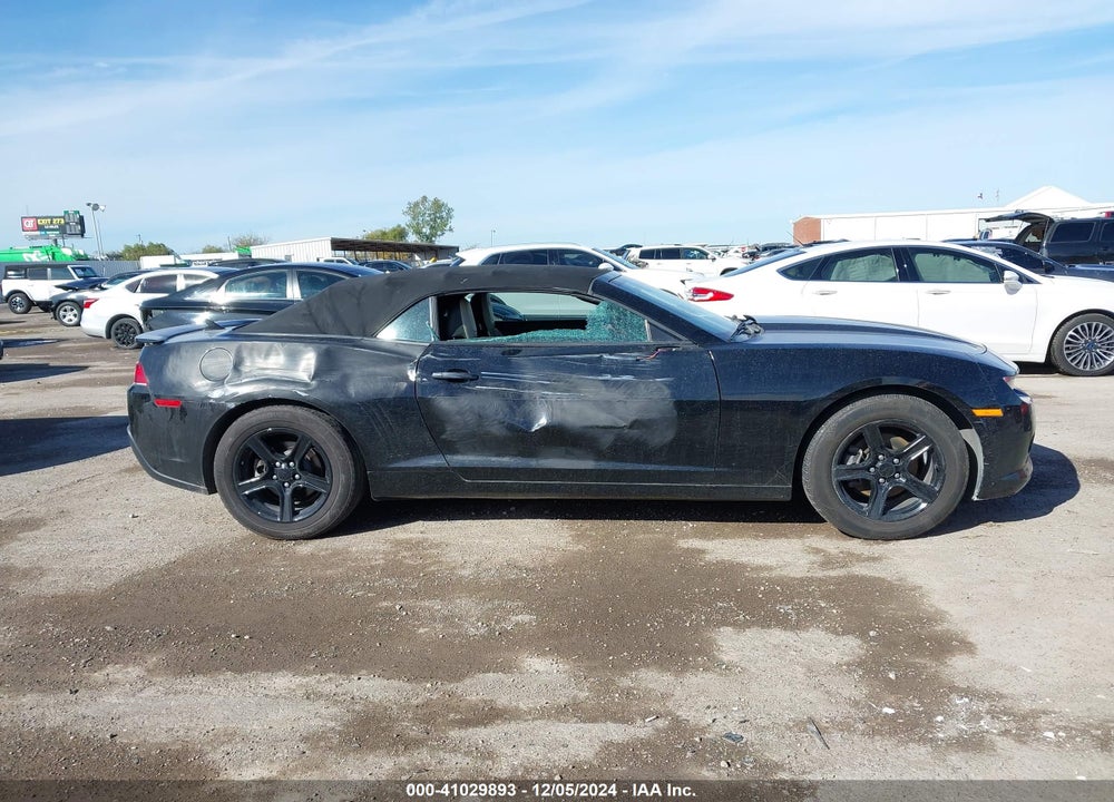 2015 CHEVROLET CAMARO 2LT VIN: 2G1FF3D31F9289525