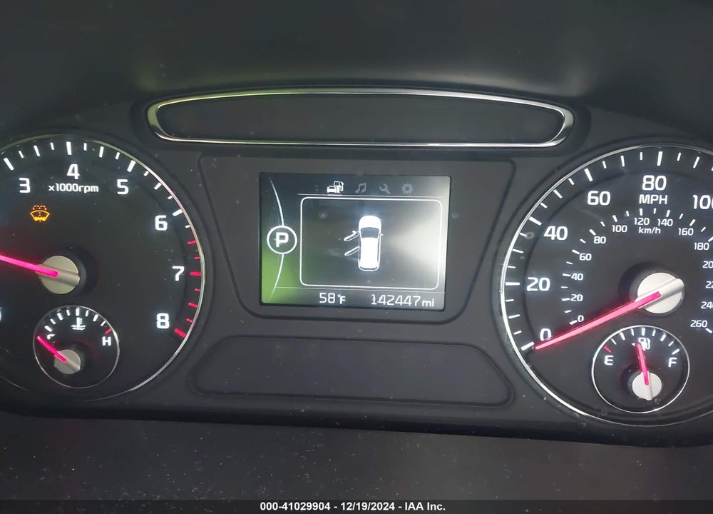 2016 KIA SORENTO 2.4L L VIN: 5XYPG4A35GG079759