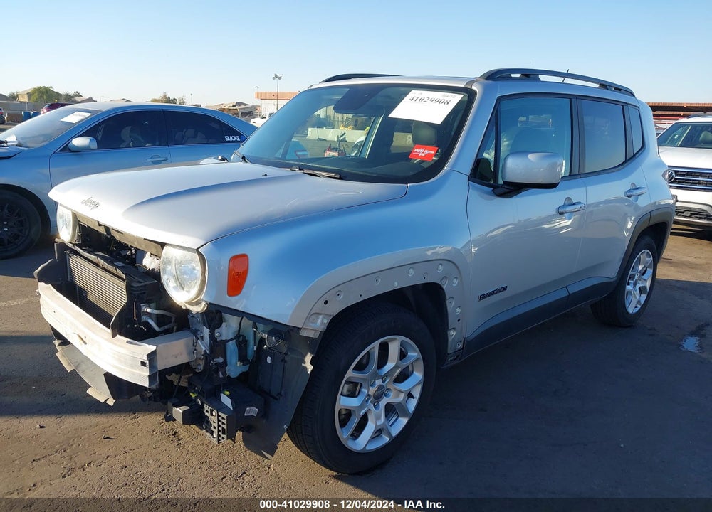 2017 JEEP RENEGADE LATITUDE FWD VIN: ZACCJABBXHPG17832
