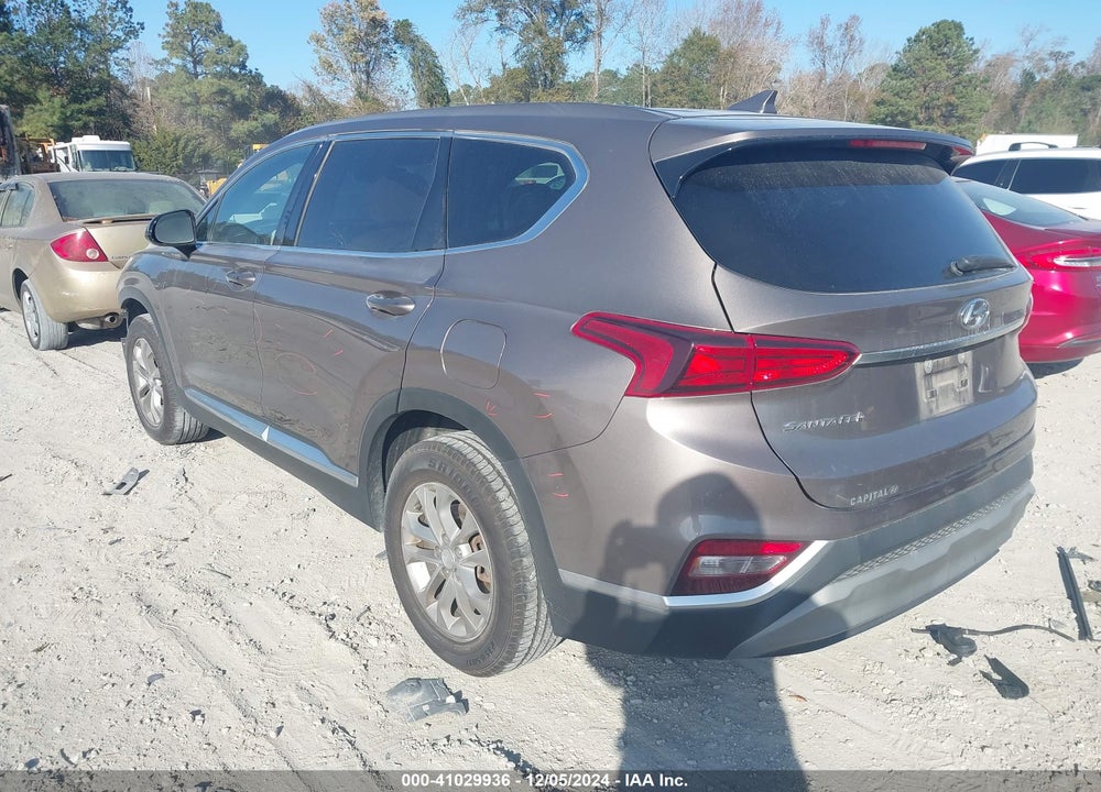 2019 HYUNDAI SANTA FE SEL VIN: 5NMS33AD3KH109333