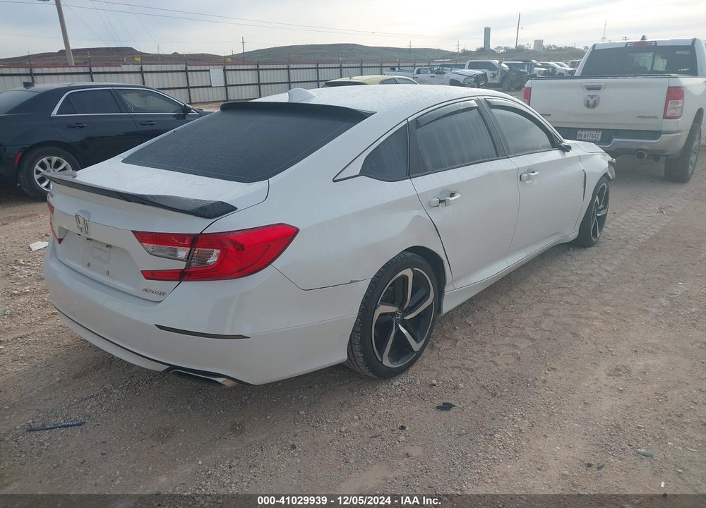 2019 HONDA ACCORD SPORT VIN: 1HGCV1F39KA037553
