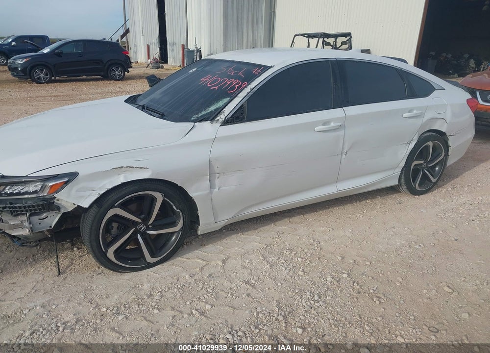 2019 HONDA ACCORD SPORT VIN: 1HGCV1F39KA037553