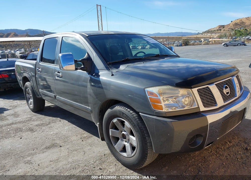 2004 NISSAN TITAN SE VIN: 1N6AA07A84N576912