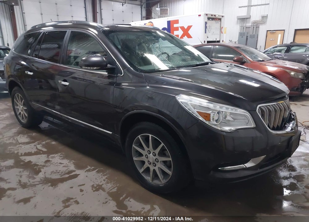 2017 BUICK ENCLAVE LEATHER VIN: 5GAKVBKD8HJ179238