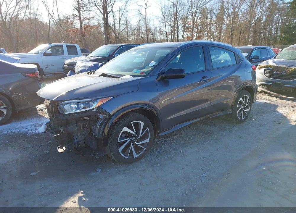 2019 HONDA HR-V SPORT VIN: 3CZRU6H14KG715321