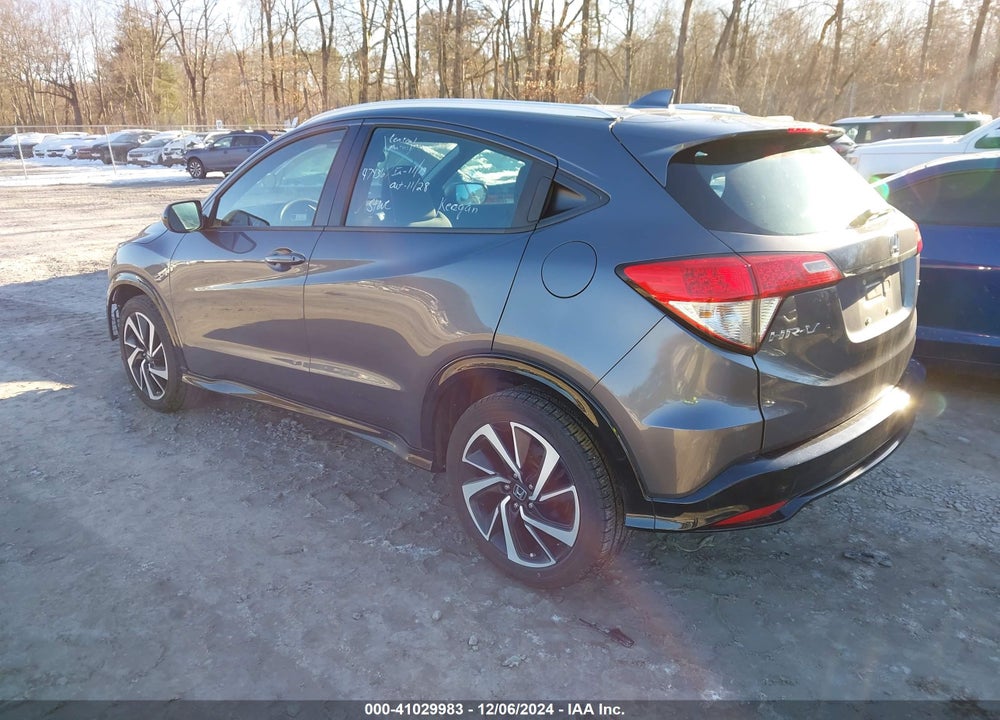 2019 HONDA HR-V SPORT VIN: 3CZRU6H14KG715321