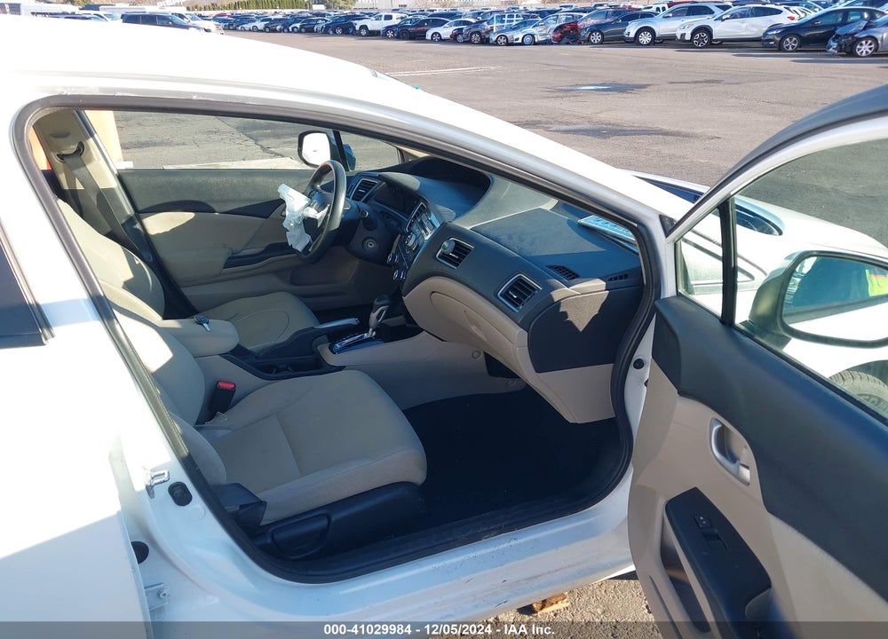 2013 HONDA CIVIC LX VIN: 19XFB2F58DE257603
