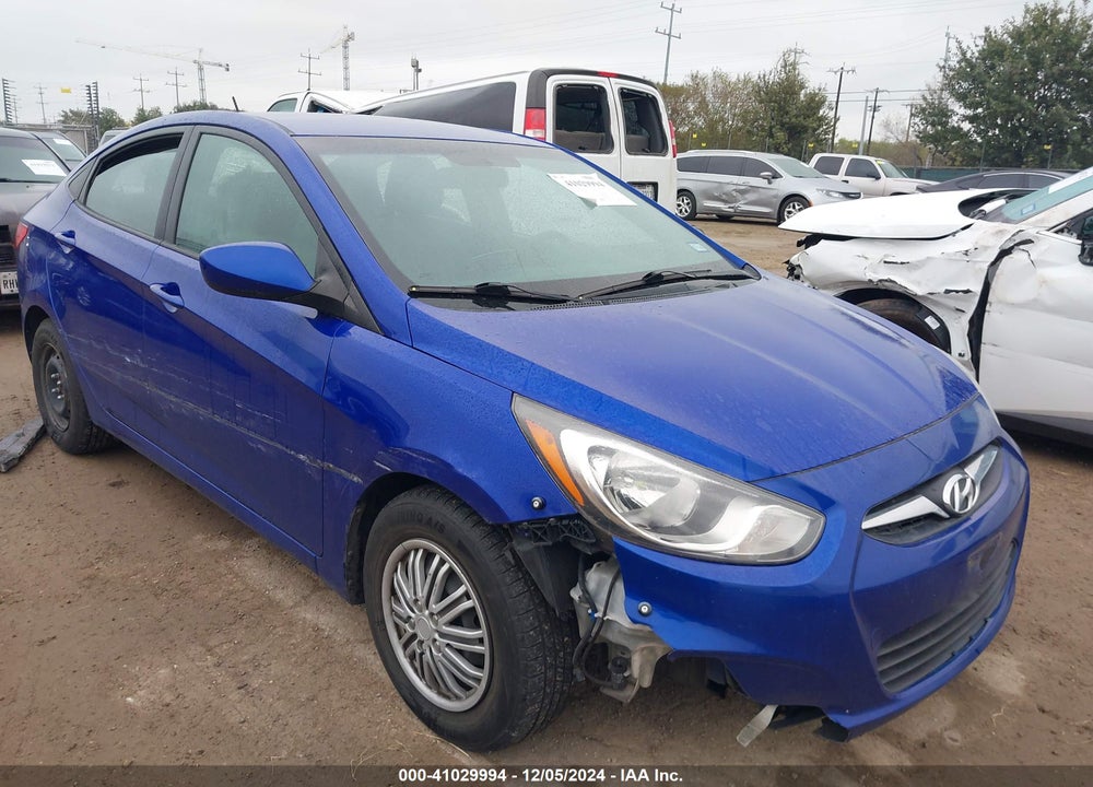 2014 HYUNDAI ACCENT GLS VIN: KMHCT4AE2EU688407