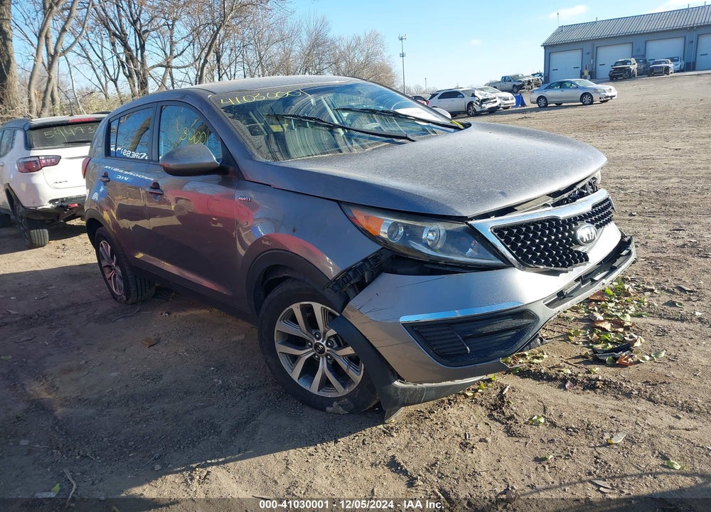 2016 KIA SPORTAGE LX VIN: KNDPBCAC5G7821356
