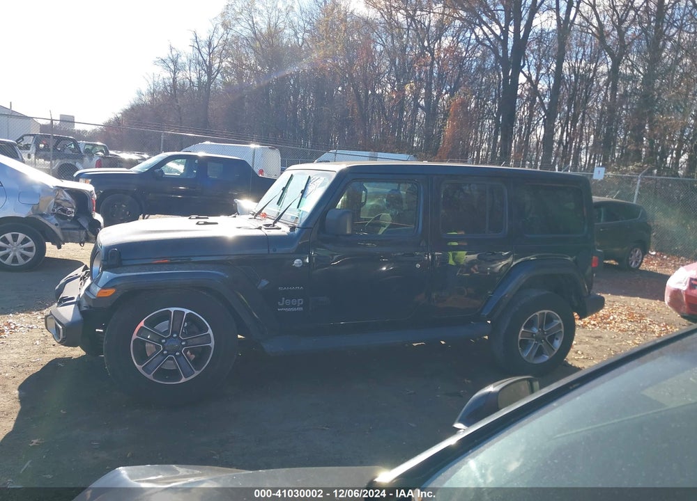2020 JEEP WRANGLER UNLIMITED SAHARA 4X4 VIN: 1C4HJXEN2LW221842