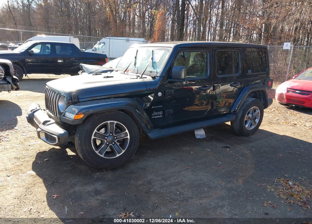 2020 JEEP WRANGLER UNLIMITED SAHARA 4X4 VIN: 1C4HJXEN2LW221842