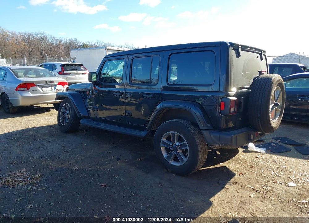 2020 JEEP WRANGLER UNLIMITED SAHARA 4X4 VIN: 1C4HJXEN2LW221842