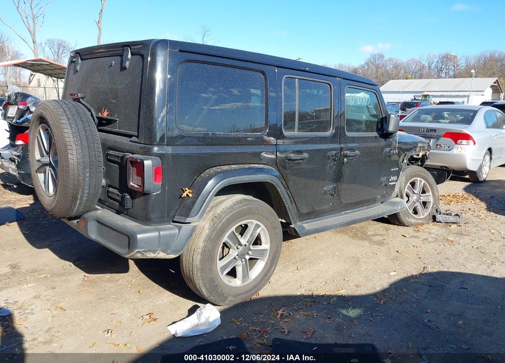 2020 JEEP WRANGLER UNLIMITED SAHARA 4X4 VIN: 1C4HJXEN2LW221842
