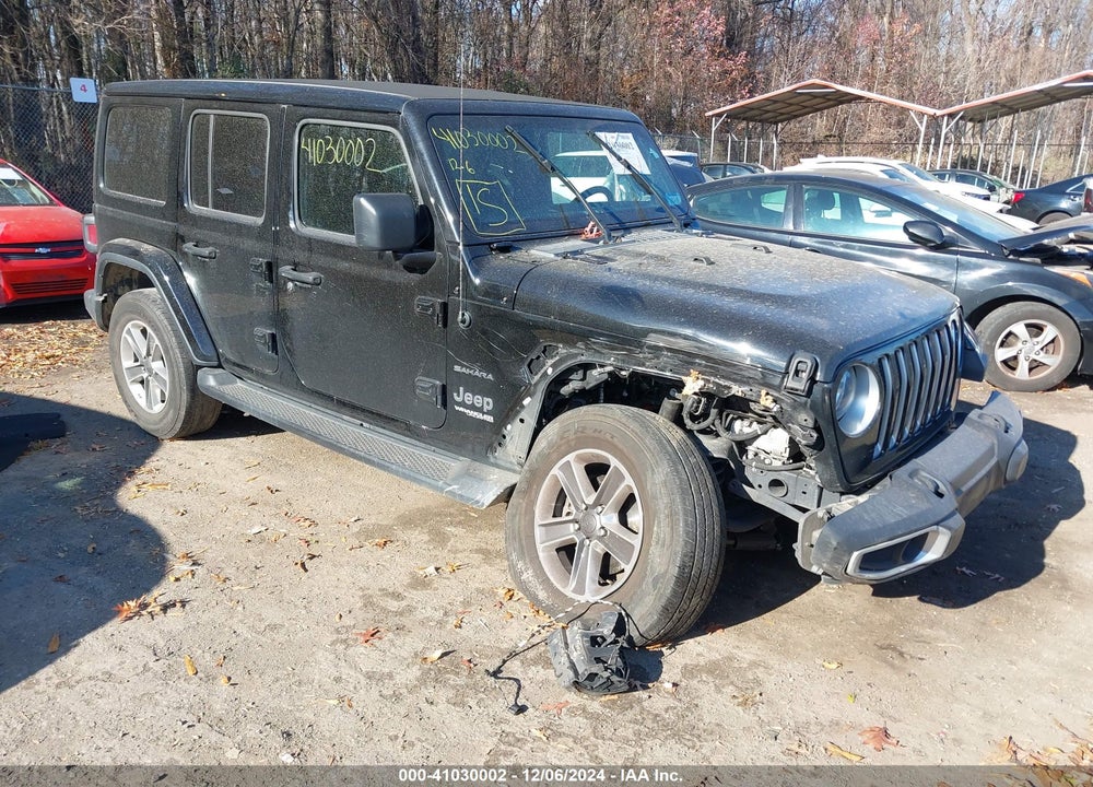2020 JEEP WRANGLER UNLIMITED SAHARA 4X4 VIN: 1C4HJXEN2LW221842