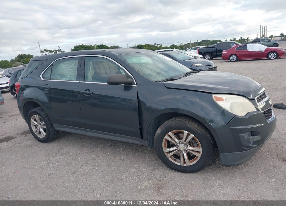 2013 CHEVROLET EQUINOX LS VIN: 2GNALBEKXD1259789