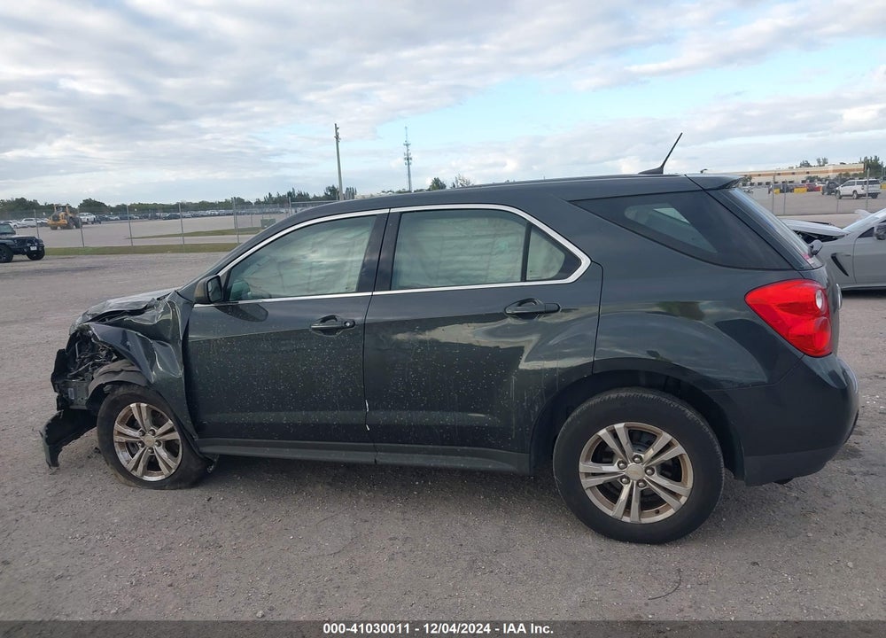 2013 CHEVROLET EQUINOX LS VIN: 2GNALBEKXD1259789