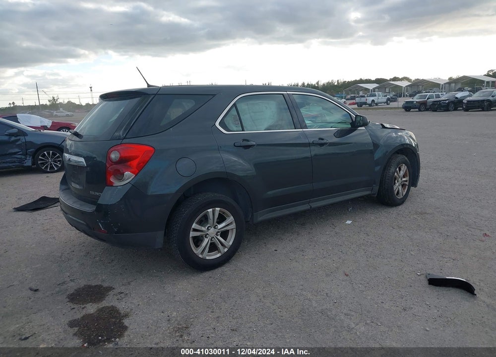 2013 CHEVROLET EQUINOX LS VIN: 2GNALBEKXD1259789
