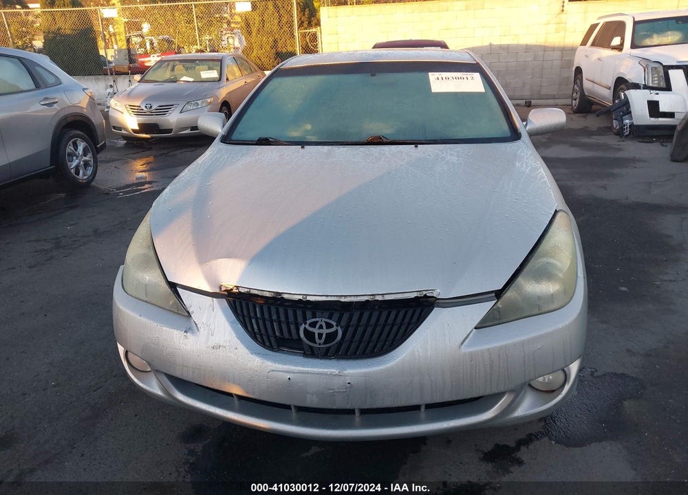 2006 TOYOTA CAMRY SOLARA SE VIN: 4T1CE38P66U749366