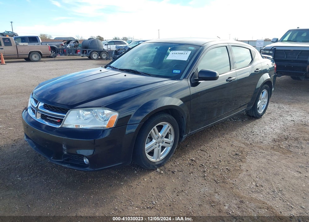 2013 DODGE AVENGER SXT VIN: 1C3CDZCG6DN531490