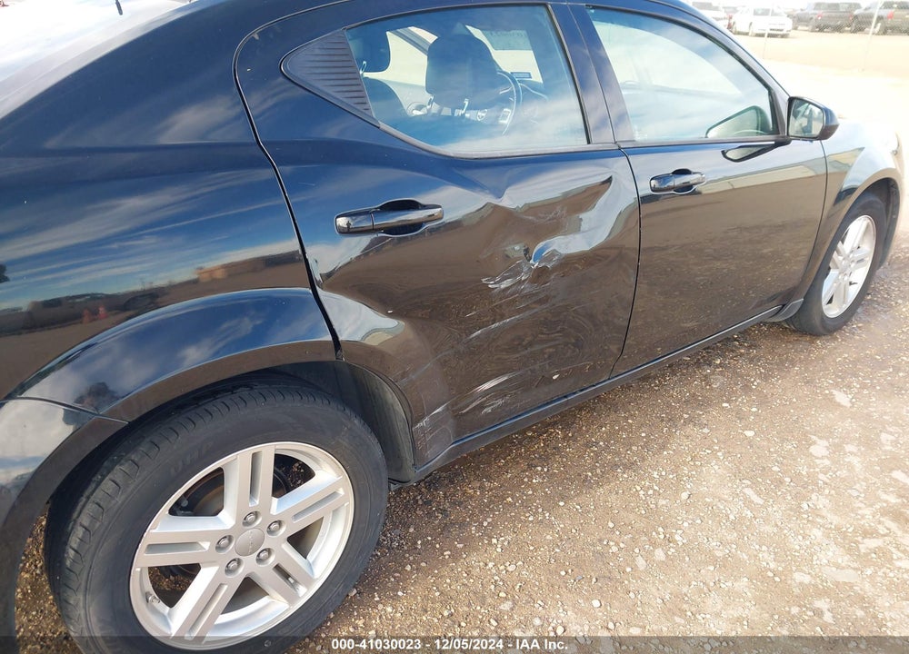 2013 DODGE AVENGER SXT VIN: 1C3CDZCG6DN531490
