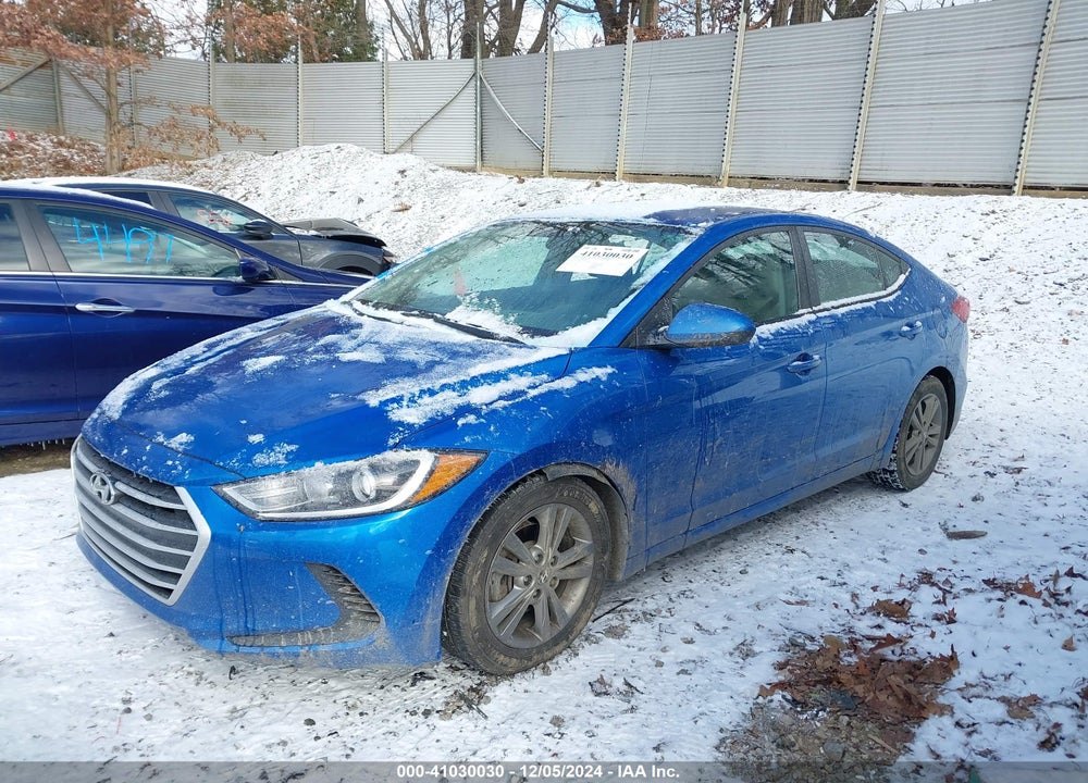 2018 HYUNDAI ELANTRA VIN: 5NPD84LF5JH220725