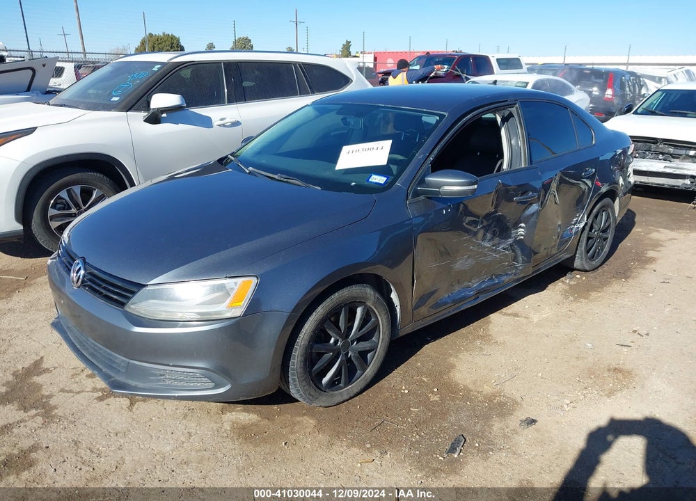 2014 VOLKSWAGEN JETTA 1.8T SE VIN: 3VWD17AJ4EM206521