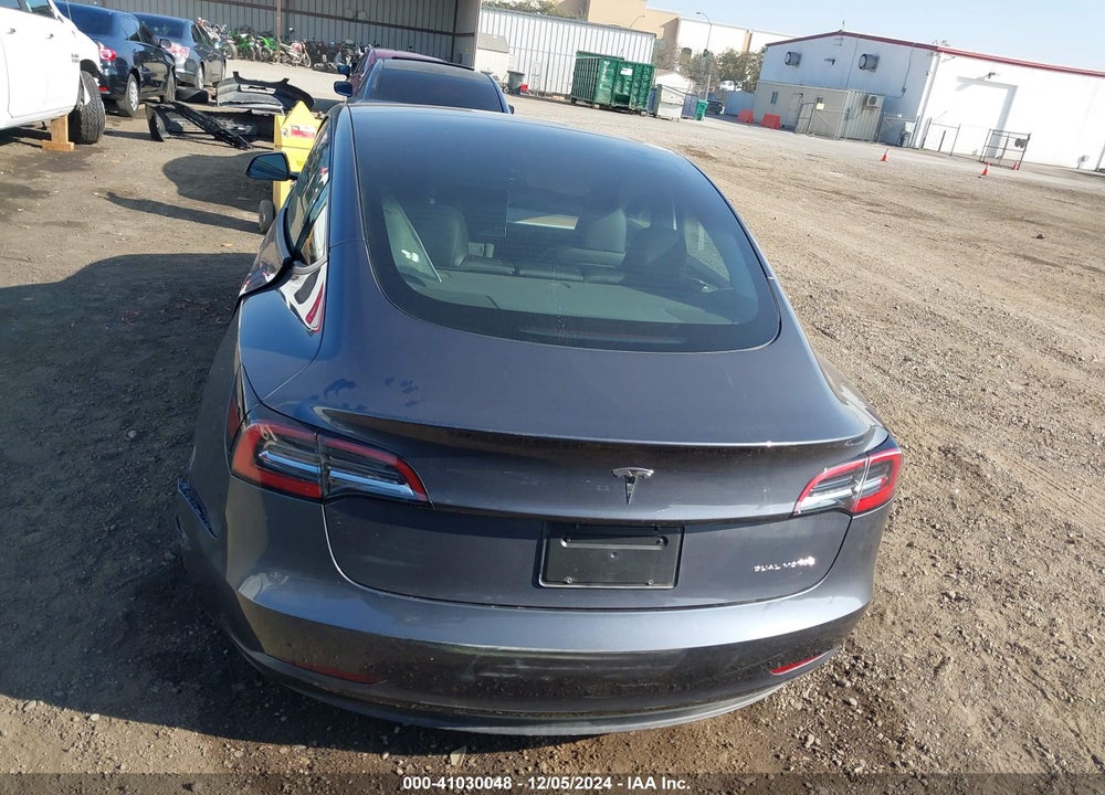 2023 TESLA MODEL 3 LONG RANGE DUAL MOTOR ALL-WHEEL DRIVE VIN: 5YJ3E1EB1PF661319