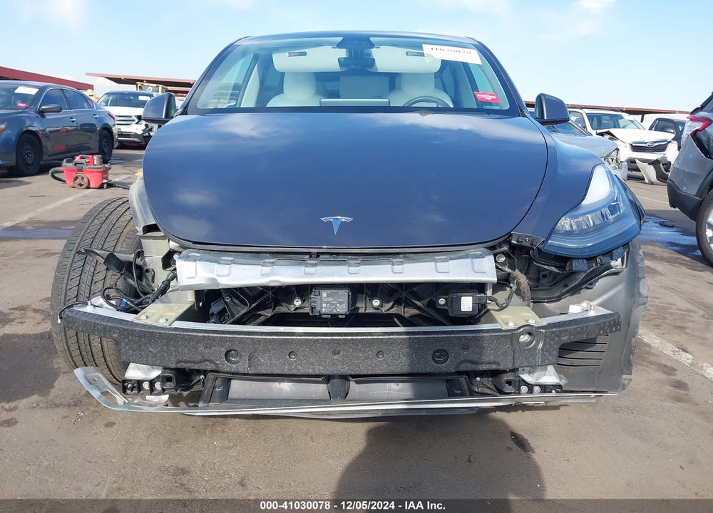 2021 TESLA MODEL Y LONG RANGE DUAL MOTOR ALL-WHEEL DRIVE VIN: 5YJYGAEE1MF157441