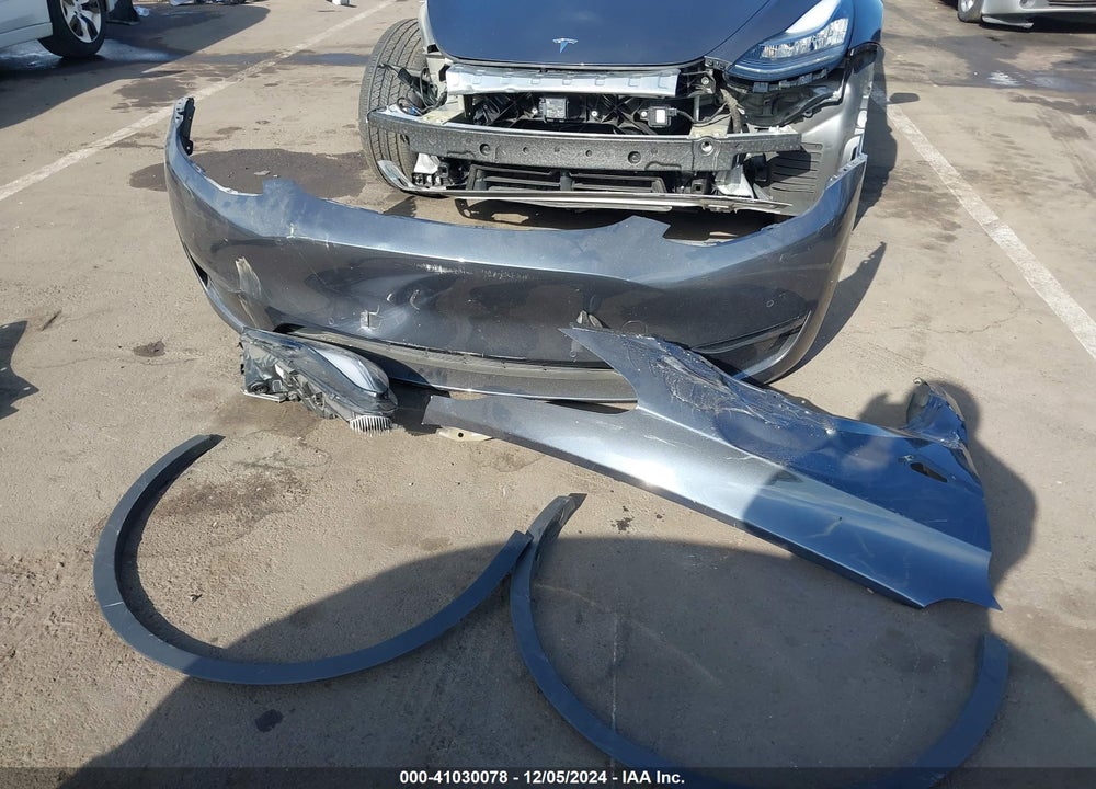 2021 TESLA MODEL Y LONG RANGE DUAL MOTOR ALL-WHEEL DRIVE VIN: 5YJYGAEE1MF157441