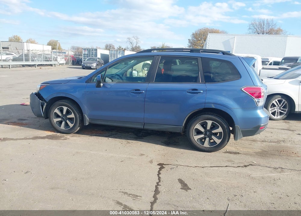 2018 SUBARU FORESTER 2.5I PREMIUM VIN: JF2SJAGC8JH506448