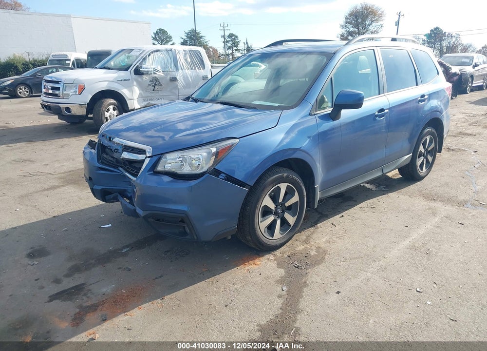 2018 SUBARU FORESTER 2.5I PREMIUM VIN: JF2SJAGC8JH506448