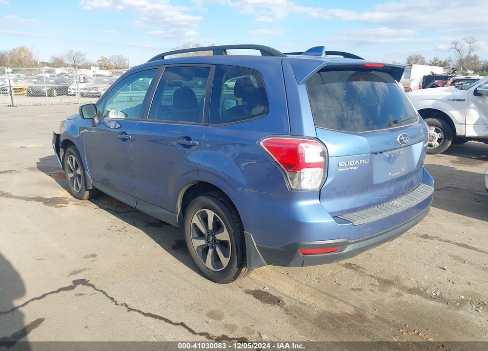 2018 SUBARU FORESTER 2.5I PREMIUM VIN: JF2SJAGC8JH506448