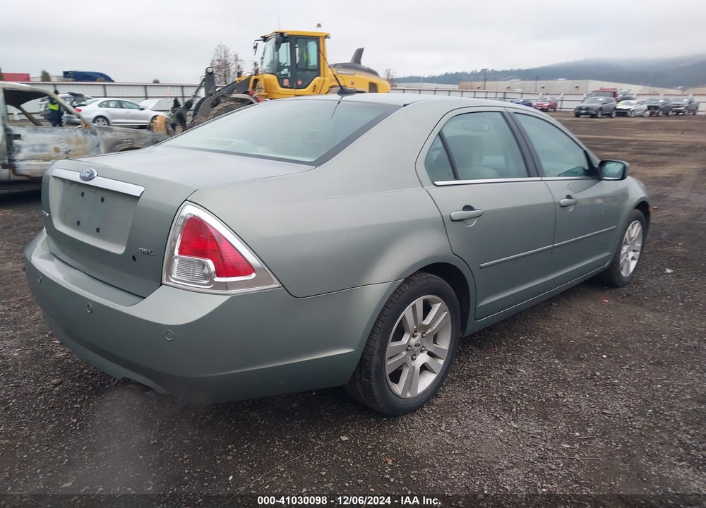 2008 FORD FUSION SEL VIN: 3FAHP08Z08R256786