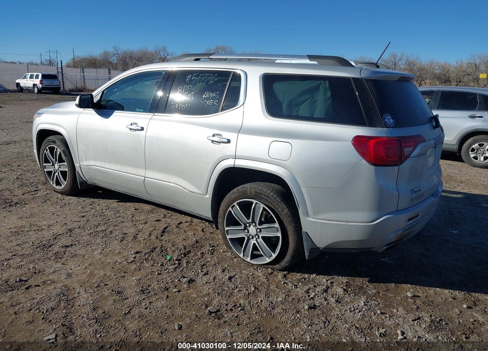 2018 GMC ACADIA DENALI VIN: 1GKKNXLS2JZ198856