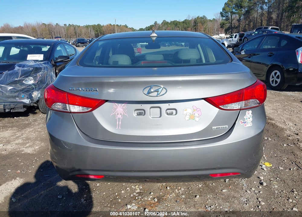 2013 HYUNDAI ELANTRA LIMITED VIN: 5NPDH4AE9DH261129