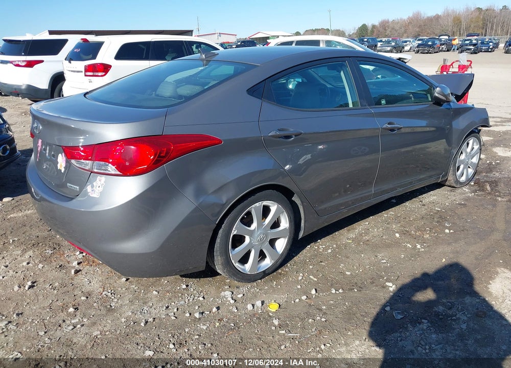 2013 HYUNDAI ELANTRA LIMITED VIN: 5NPDH4AE9DH261129