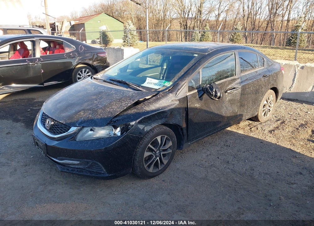 2014 HONDA CIVIC EX VIN: 19XFB2F89EE230857