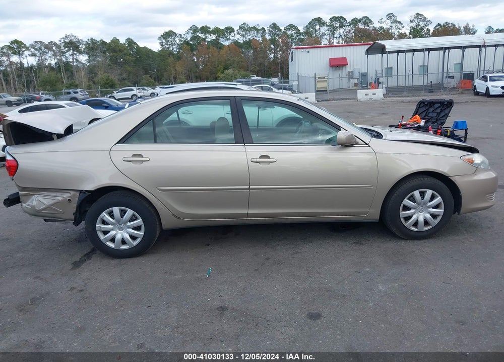 2005 TOYOTA CAMRY LE VIN: 4T1BE32K75U103258
