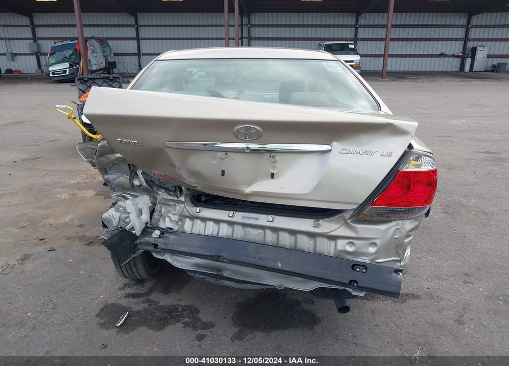 2005 TOYOTA CAMRY LE VIN: 4T1BE32K75U103258