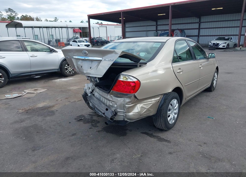 2005 TOYOTA CAMRY LE VIN: 4T1BE32K75U103258