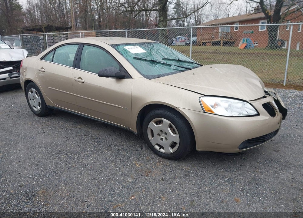 2007 PONTIAC G6 VALUE LEADER VIN: 1G2ZF58B474140486