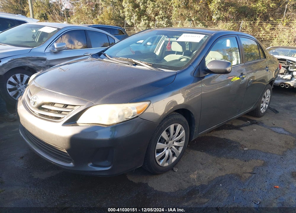 2013 TOYOTA COROLLA LE VIN: 2T1BU4EE5DC994259