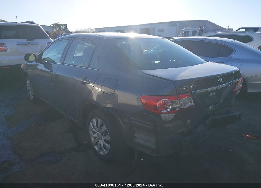 2013 TOYOTA COROLLA LE VIN: 2T1BU4EE5DC994259